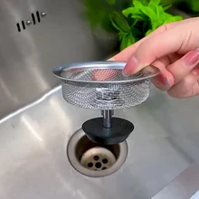 

Tidy Kitchen Sink Strainers Stainless Steel Hidden Vegetables Kitchen Strainers Rinser Fregaderos De Cocina Home Improvement YQ