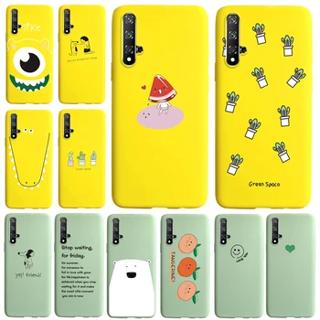

Candy colors patterns soft silicone case For huawei honor 20 cases soft tpu phone back cover for Huawei Honor20 Coque