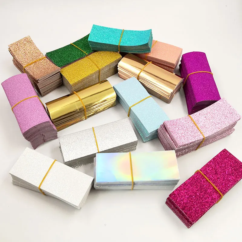 Ресница упаковке внутренний Блестящий Фон Бумага для прямоугольник Коробки