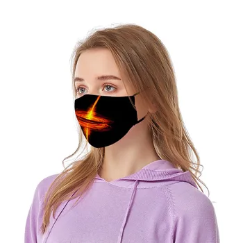 

Adult Men Women Mouth Mask 9 Styles 3d Printing Face Maskes Dust-proof Smog-washable Reusable Face Sheild For Adult Mascarillas