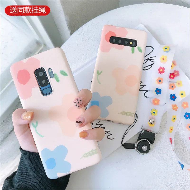 Для samsung S8/S9/S10 plus чехол Galaxy note 8 Мягкий силикон задняя крышка 9 крутая летняя