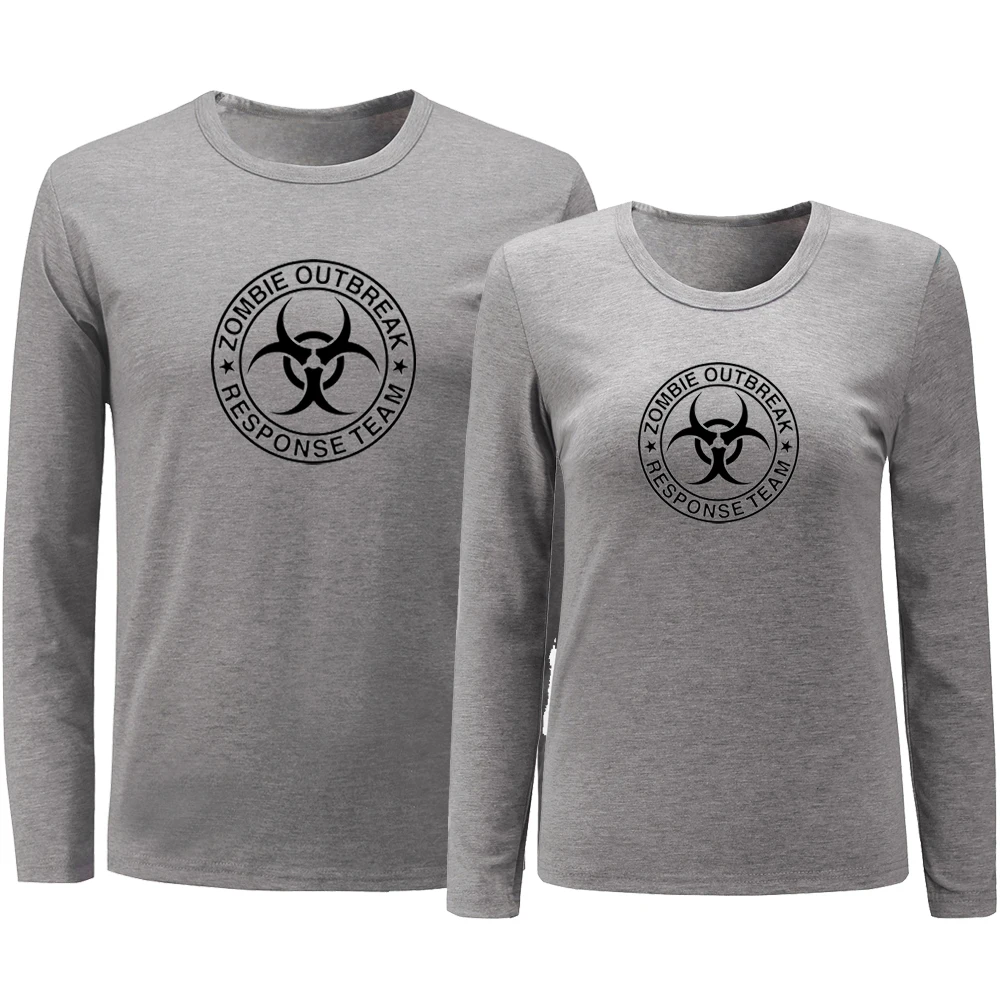 The walking dead zomble outbreak response team Couples T-shirt Mens Womens  Graphic Printing Tee Shirts Tops Valentines Day Gift - AliExpress Women's  Clothing
