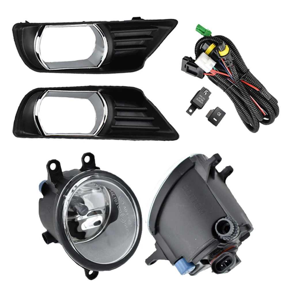 Передние светодиодный Противотуманные фары L + R для Camry XV40 2007 2008 2009 решетки