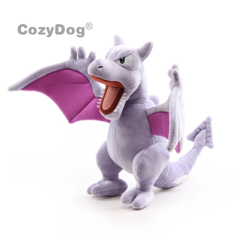 Аниме Aerodactyl Dragon плюшевые куклы серия Пикачу Мягкие игрушки 1" 26 см детский подарок