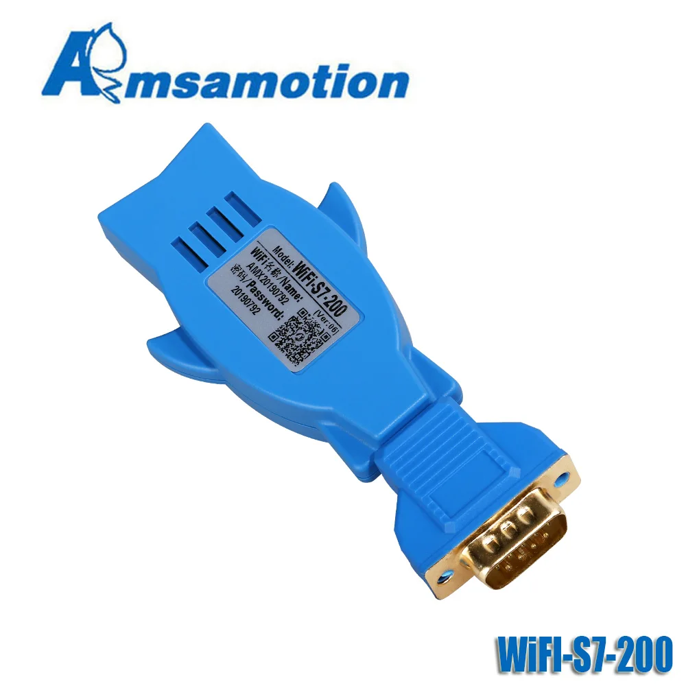 WIFI Wireless Programming Adapter For Siemens S7-200 PLC Replace USB-PPI Communication Cable DB9 TO