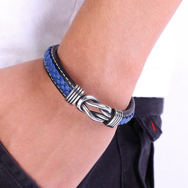 Kolade Natural Stone Genuine Leather Bracelet - Image 3