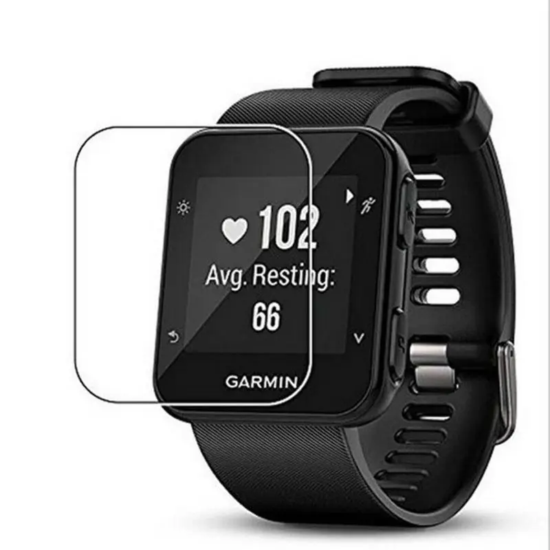 1xUltra прозрачная HD защитная пленка из закаленного стекла решетка для Garmin Forerunner 35