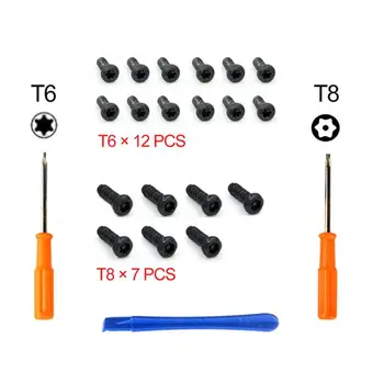 

Opening Disassemble Repair Parts Tools Kit T8 T6 Screwdriver with Screws For -XBOX-ONE /S Slim ones/ Elite Gamepad