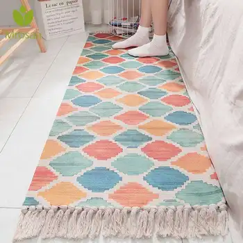 

Bedroom Carpets Soft Cotton Delicate For Living Room Kid Room Table Rugs Home Carpet Floor Door Mat Decorate House Area Rug Mats