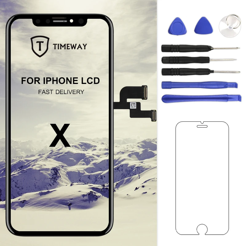 1 шт. для iPhone X OEM OLED TFT LCD с 3D сенсором XS/XS Max/XR дисплей дигитайзер сборка Замена 11