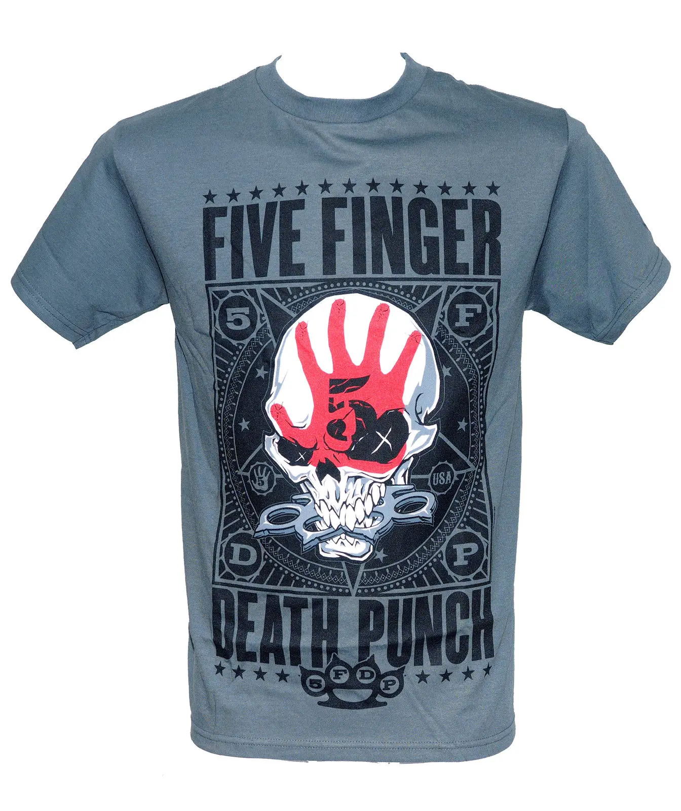 

Five Finger Death Punch Punchagram Official Licensed T Shirt New S M L Xlnew Arrival Male Tees Casual Boy T Shirts
