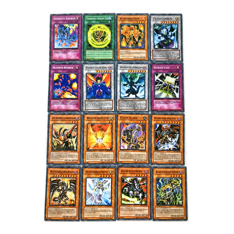 Новинка 288 шт. карточная игра Yu Gi Oh высококачественные настольные карты на