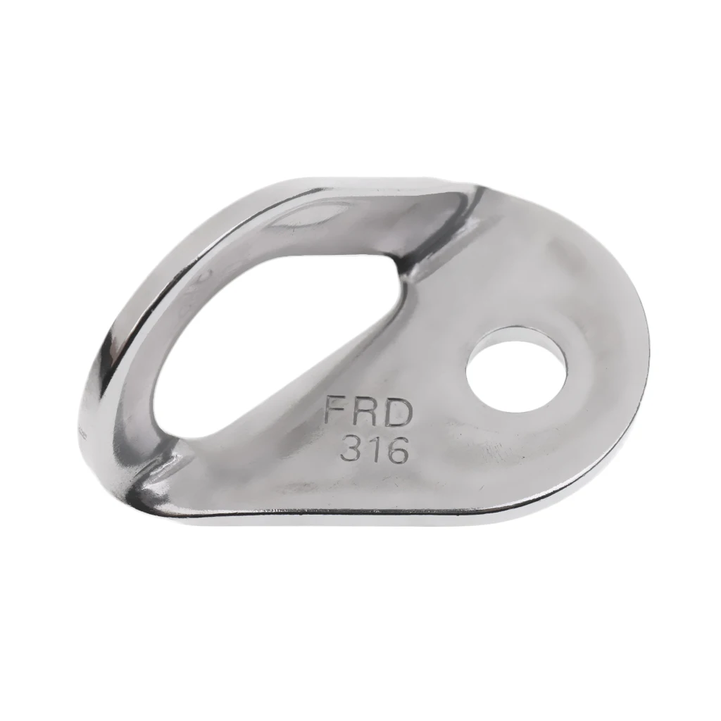 Rock Climbing Bolt Hanger Plate Stainless Steel Wall Climbing Anchor Hanger Hardware Gear Camping Hiking Accessories
