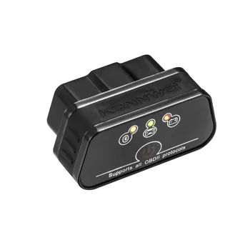

Car Accessories Konnwei KW901 ELM327 Bluetooth 3.0 OBD2 OBDII Car Engine Diagnostic Code Scanner Diagnostic Scanner Reader