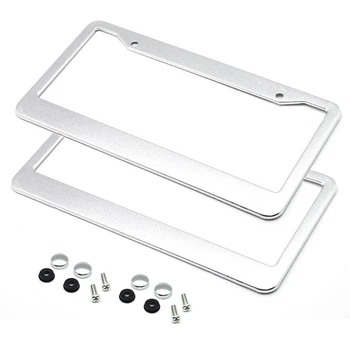 

New Arrival-Car License Plate Frame Aluminum Alloy Stainless Steel American General Automobile License Plate Frame Plate Frame