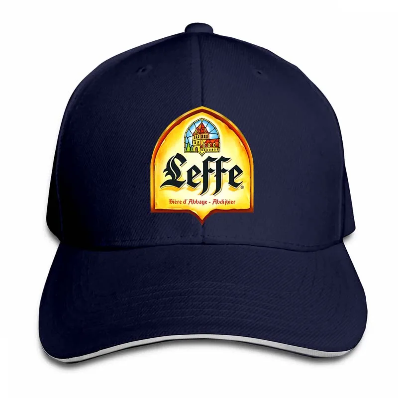 Бейсбольная кепка с логотипом Bier Leffe Belgien для мужчин и женщин, модная Регулируемая Кепка - Цвет: 2-Navy
