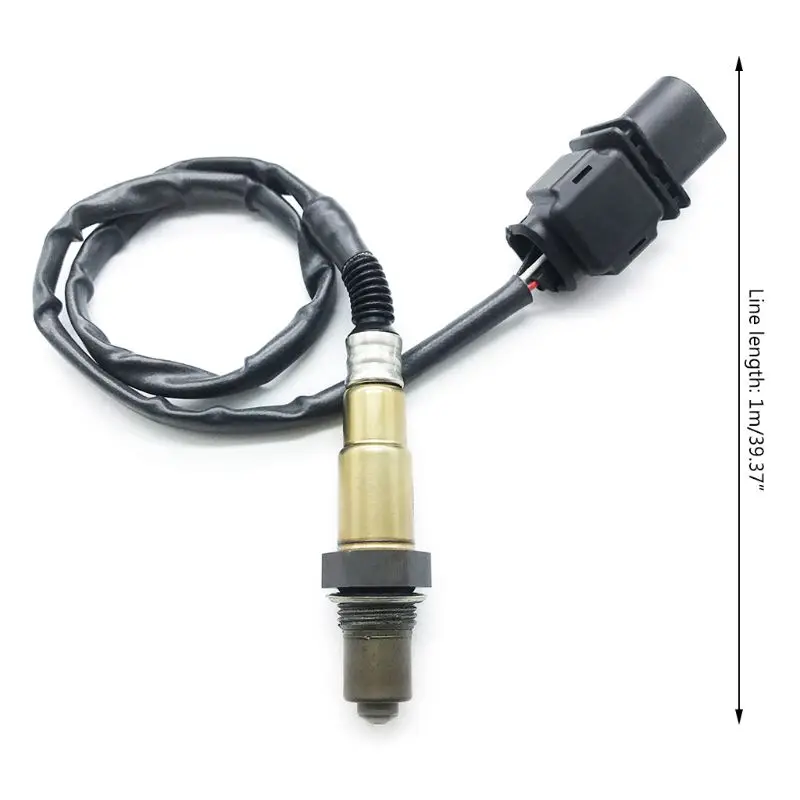 

Lambda O2 Exhaust Gas Oxygen Sensor For V W Skoda LSU 4.9 Wire Band 0258017025 U1JF