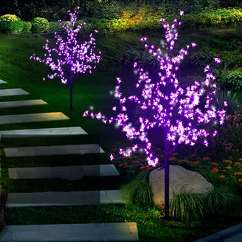 

Brand new led christmas tree christmas lights cherry tree 1152pcs led bulb 2.0m height indoor or outdoor use DHL free shipping
