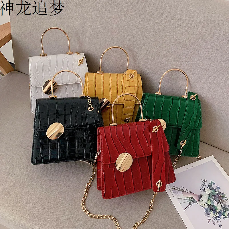 

Female tote Crossbody Bag For Women 2020 Quality PU Leather Luxury Handbag Designer Sac Main Ladies chain Shoulder Messenger Bag