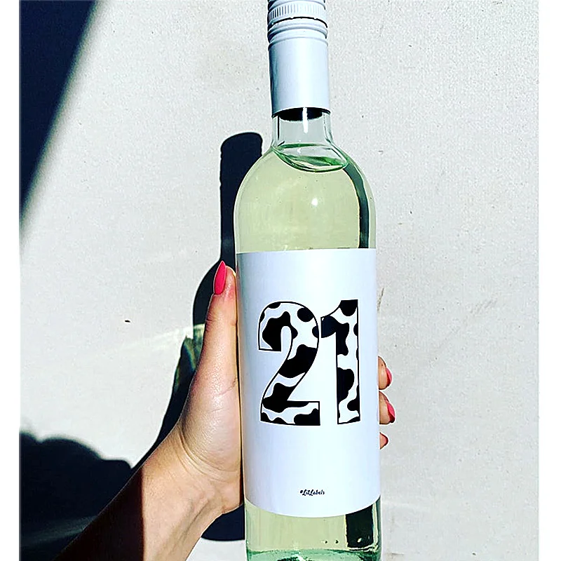 Etiqueta Personalizada Para Botella De Ginebra - Regalo Divertido Para Cumpleaños O Adultos