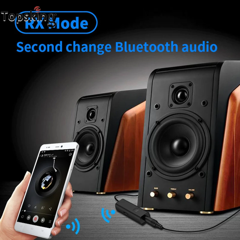 Мини 3 5 мм Bluetooth передатчик приемник AUX стерео беспроводной адаптер для