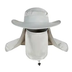 Водонепроницаемые походные кепки для рыбалки широкая, с защитой от ультрафиолета полями защитная маска для лица Кемпинг Шея дышащий