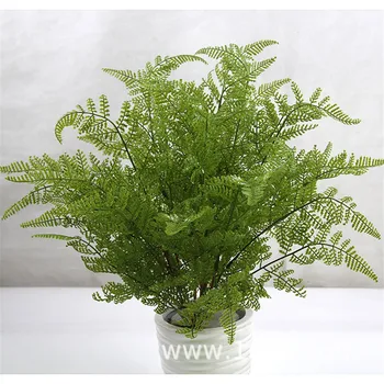 

High Simulation Plants Bonsai Large 2 hao Persian Grass Artificial Plants Soft Glue Plant Artificial Fern