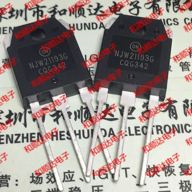 Оригинальный Новый 2 шт./NJW21193G TO-3P 16A 250V TO3P | Электроника