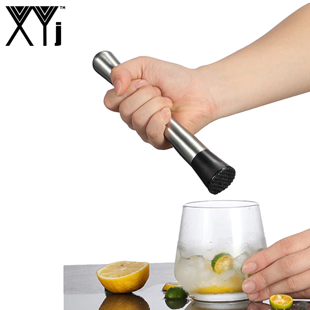 XYj Bar Tools Ice Crushing Stick Stainless Steel Ice Crusher Barware