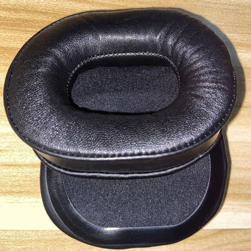Sheepskin Ear Pads Oval 100 X 85MM for Sony FOR Audio Technica ATH M20 M30 M40 M50 M50X M70X MSR7 and More Large Headphone