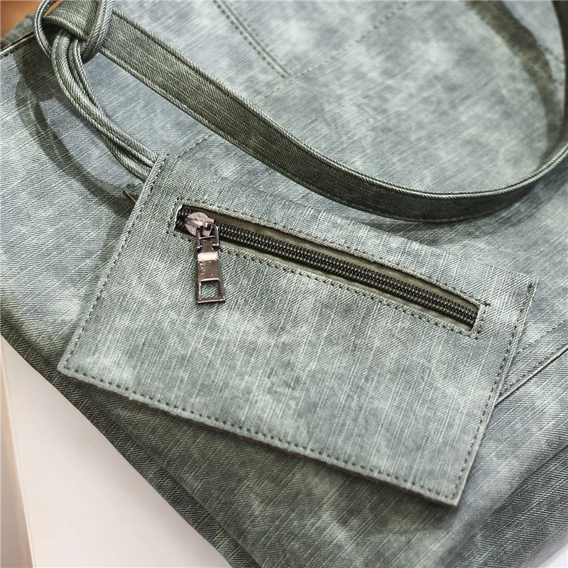 

Big Bag Women's Fashion Korean-style Simple Versatile Fashion Hand Tote Bag Students Commuting Crossbody Bag Three-piece Set
