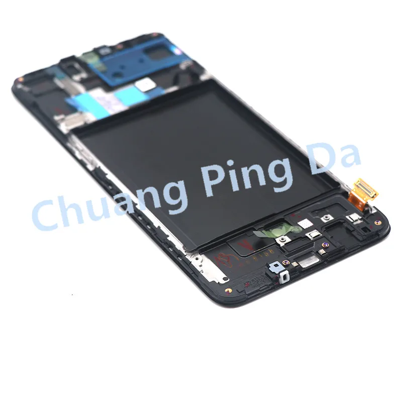 Для samsung Galaxy A70 lcd A705 A705F SM-A705F дисплей с рамкой сенсорный экран дигитайзер сборка A70 для samsung A705 lcd
