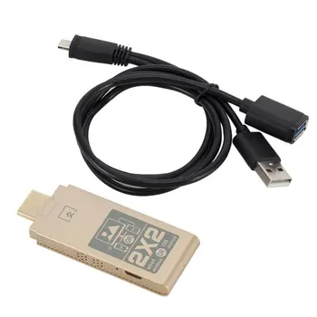 

Applicable To Apple Android Wired Wireless Hdmi Same Screen Mobile Phone Connection Tv Projector Car Switch Adapter