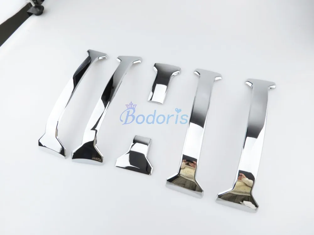 Accessories For Toyota Land Cruiser 150 Prado LC150 FJ150 2014-2017 Front Grille Trims Bumper Protector Chrome Car Styling | Автомобили и