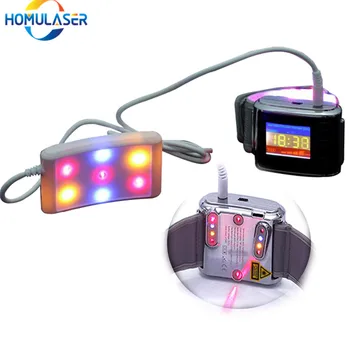 

Infrared laser wrist watch red laser Treatment of tinnitus Nose Clip Hypotensive Promote the absorption of vitamins