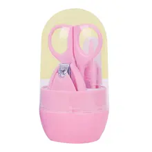 Детские кусачки для ногтей, электронный термометр с присоской для носа, комбинированный набор для ухода за ногтями, принадлежности для матери и ребенка, комплект из 4 предметов