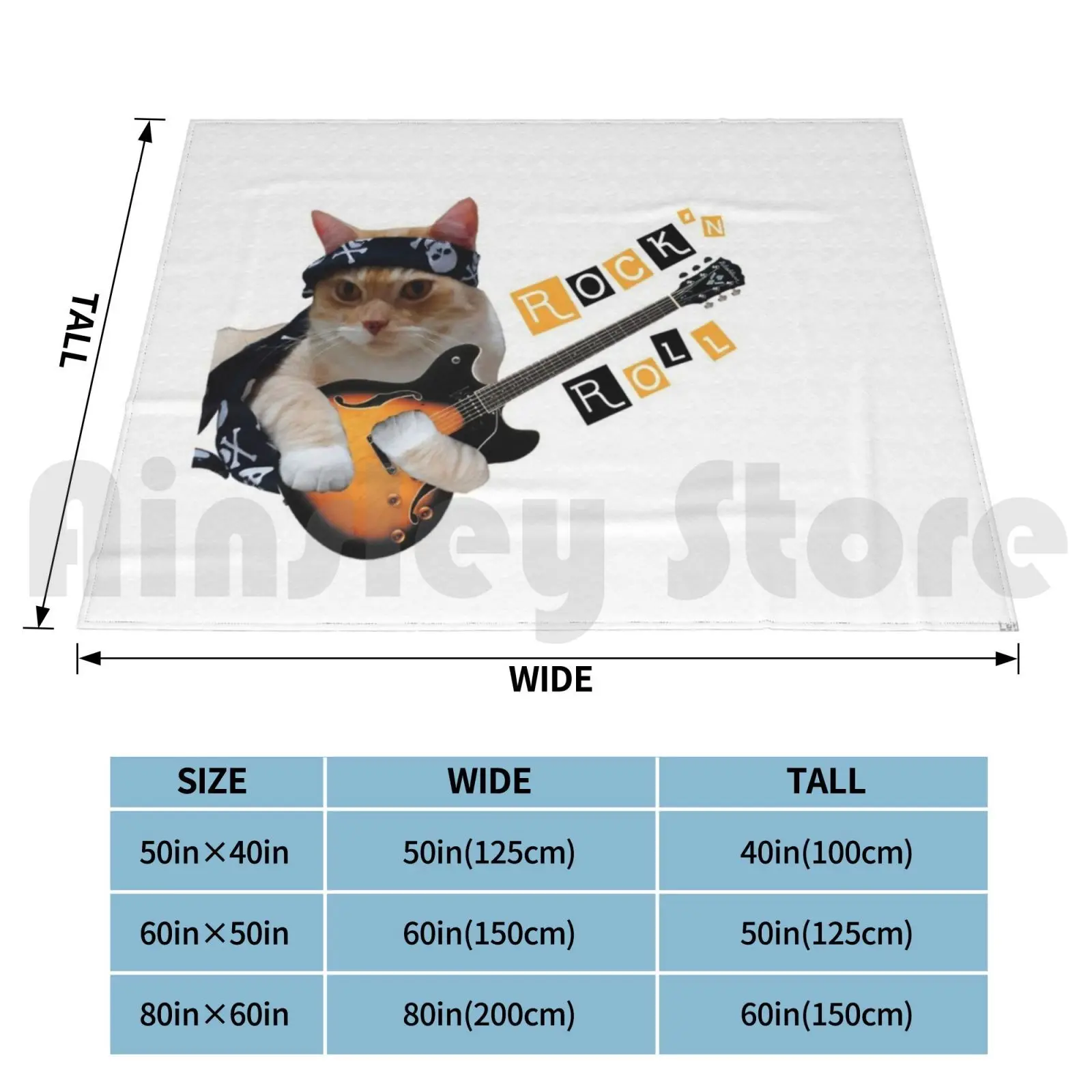 Rock'n Roll – couverture pour chat, musique personnalisée, guitare pour  Animal de compagnie, à la mode, vieux Pop, lourd, Orange, amusant -  AliExpress