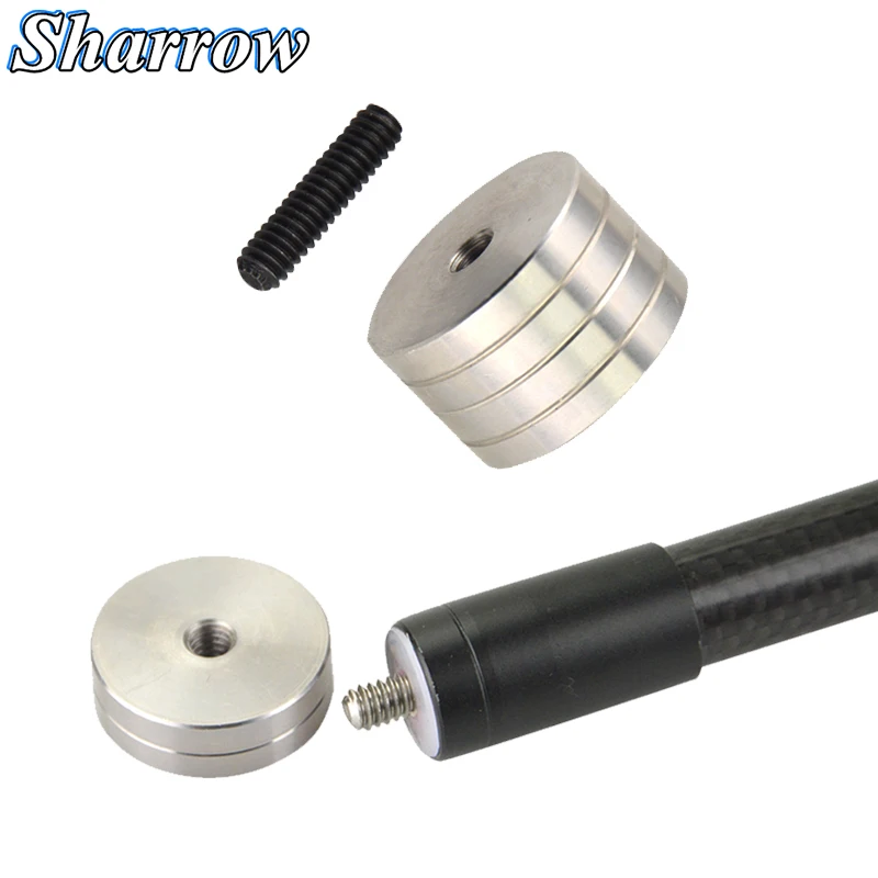 

Archery Balance Bar Weight Screw 1/4inch Compound Bow Weight 4oz 2oz 1oz Stabilizer Damper for Hunting Bow Arrow Accessory