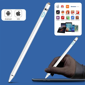 

Active Universal Capacitive Stylus Pen with Eraser for IOS/Android System 2 IN 1 Design Tablet Pen Pencil for Smart Phone Tablet
