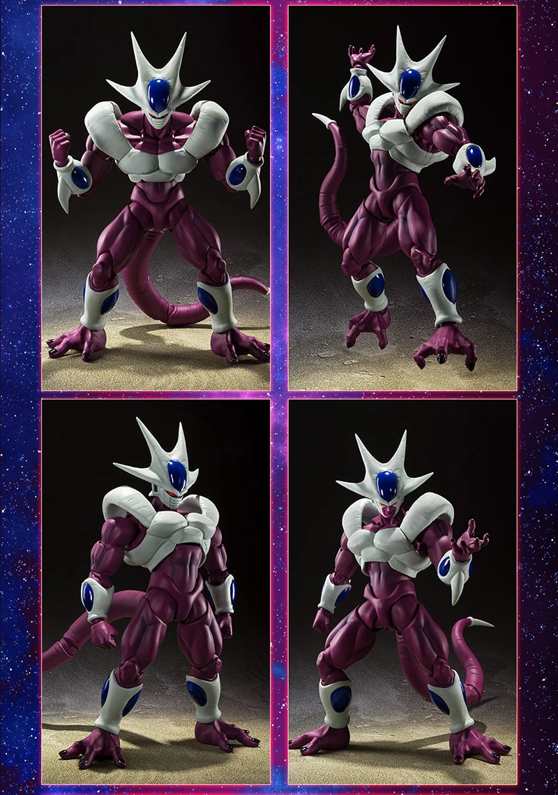 Cooler, BANDAIfiguras de acción de Dragon Ball Z, modelo de figura de