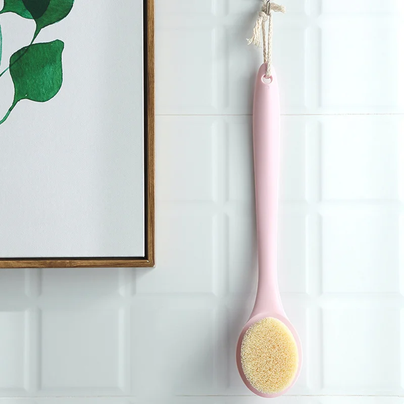 

Long Handled Plastic Skin Cleaning Brushes Bath Shower Back Brush Scrubber Body for Cleaning Tool Bathroom Accessories 2019 NEW