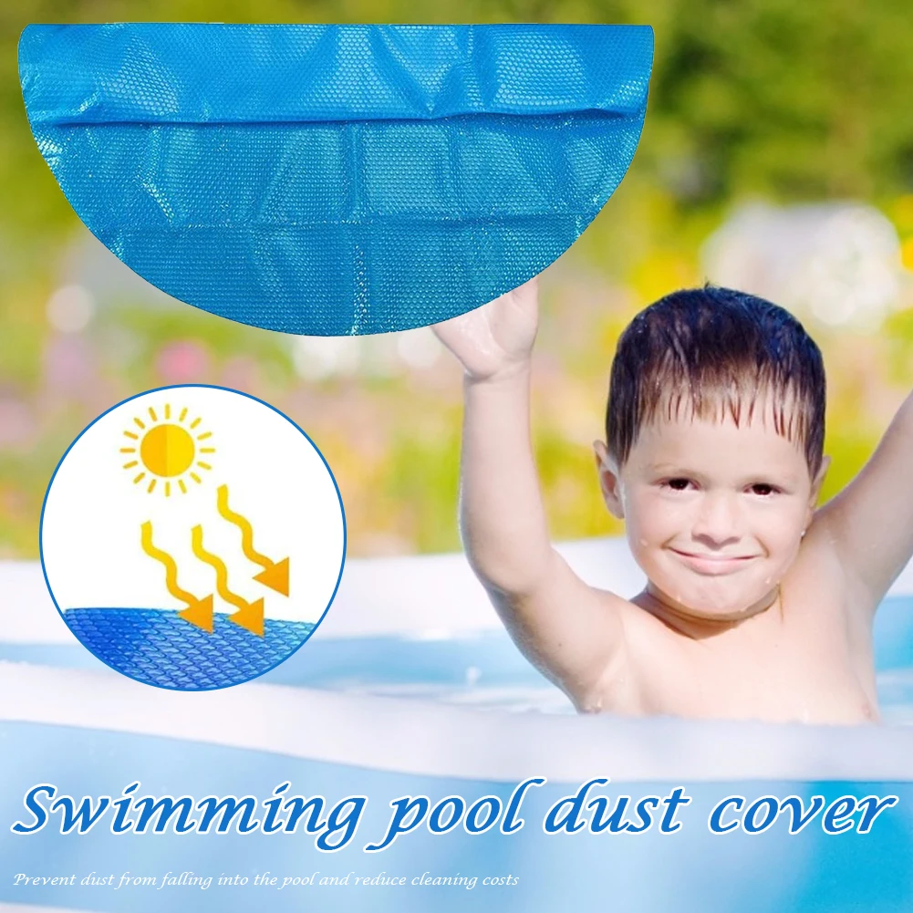 Mat Cover Outdoor Bubble Blanket 3.6m/12ft Dia Round Solar Pool Cover