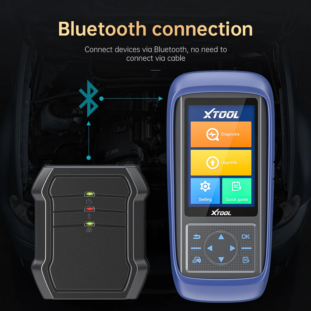 Автомобильный диагностический сканер XTOOL A30 PRO с сенсорным экраном OBD2 12 видов| |