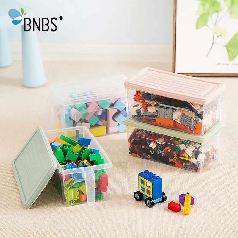 BNBS коробка для хранения игрушек органайзер Lego строительные блоки пластиковый
