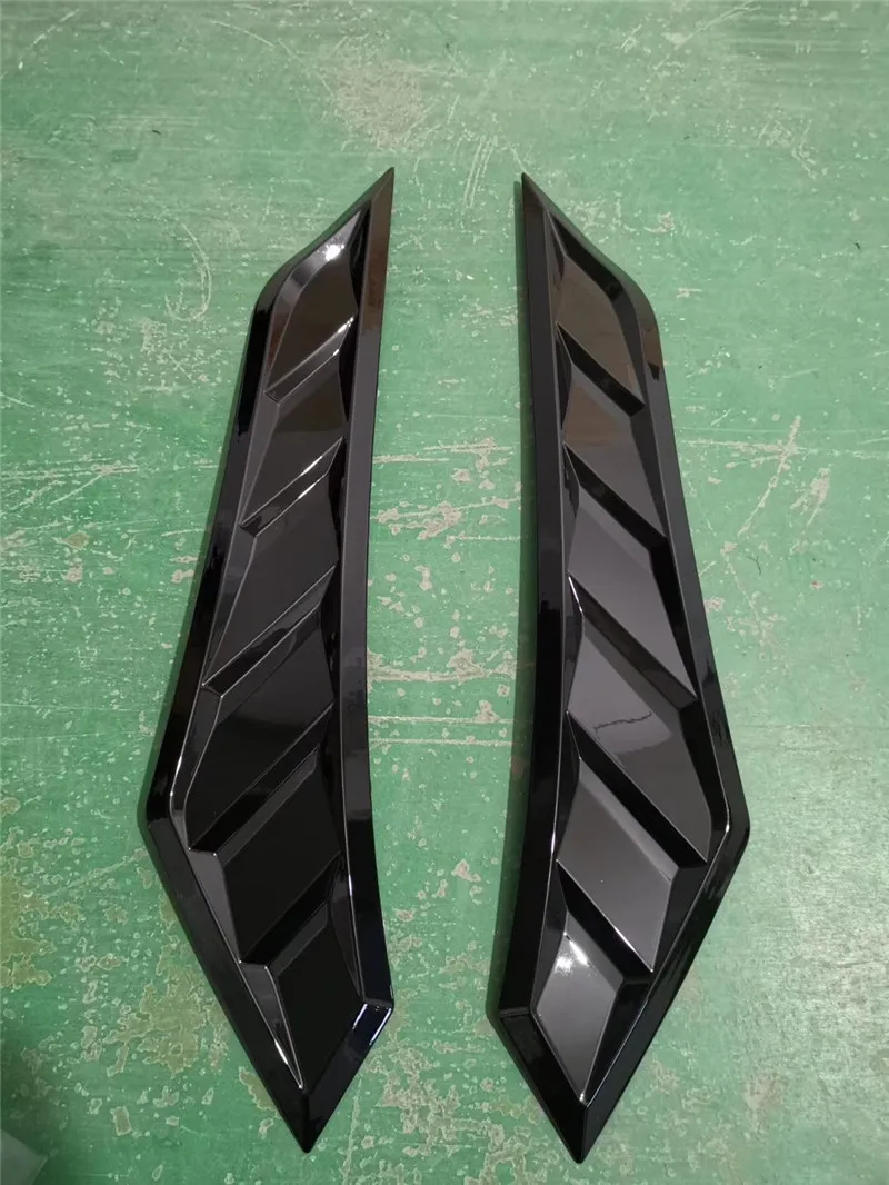Декоративная наклейка для Civic Hood Air Outlet, щиты от насекомых, внешняя наклейка для капота, декоративная наклейка