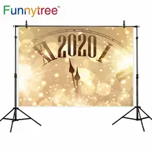 Funnytree photography studio photo background new Year firecracker Gold Shinny decoration backdrop vinyl photozone photophone