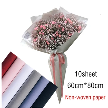 

60cm*80cm Cotton Craft Crepe Paper Tissue Paper Flower Wrapping Material Bouquet Florist Supply Gift Packaging Paper