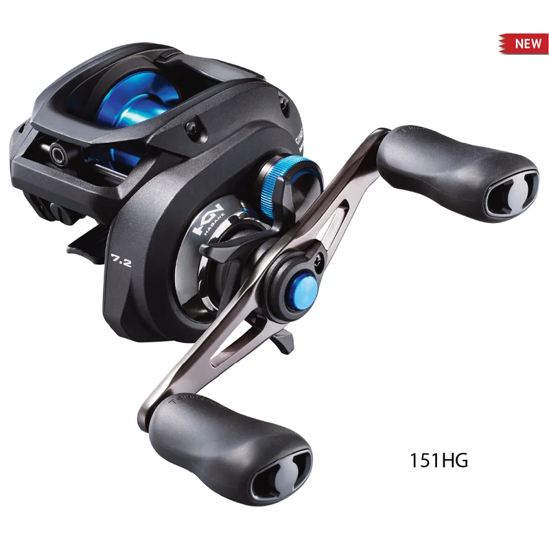 2019 Shimano Slx DC Низкопрофильная Катушка 150 150HG 151 151HG 151XG 6 3 7 2 8 Шестерни соотношение