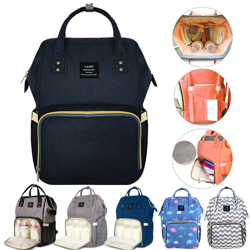 Upgrate Fashion Maternity Bag Mummy Nappy Bags Brand Large Capacity Baby Travel Backpack Design Nursing Diaper Care|baby care|baby bag travelbrand