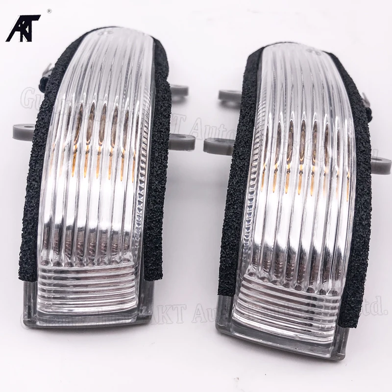 2pcs RH and LH Светильник сигнала поворота для CAMRY 2006-2011, VIOS 2008-2012, для Corolla 2008 2009 зеркало заднего вида, светильник сигнала поворота - Испускаемый цвет: 2pcs RH and LH